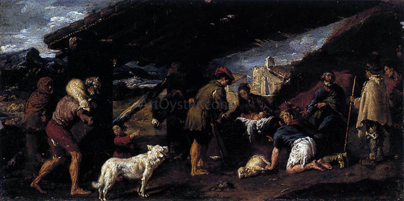  Juan Ribalta Adoration of the Shepherds - Canvas Art Print