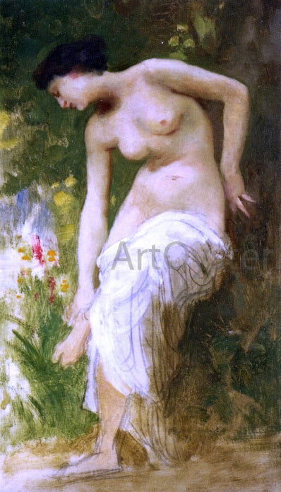  William Adolphe Bouguereau After the Bath - Canvas Art Print