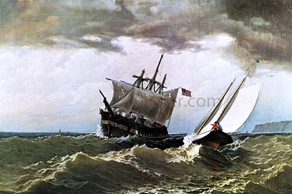  William Bradford After the Storm - Canvas Art Print