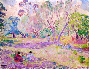  Henri Lebasque Afternoon in the Woods - Canvas Art Print