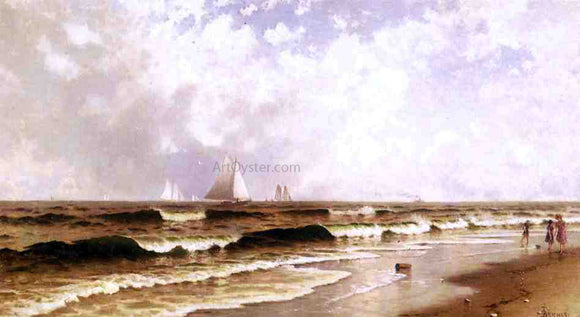  Alfred Thompson Bricher Afternoon, Southampton Beach - Canvas Art Print