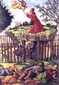  Sandro Botticelli Agony in the Garden - Canvas Art Print