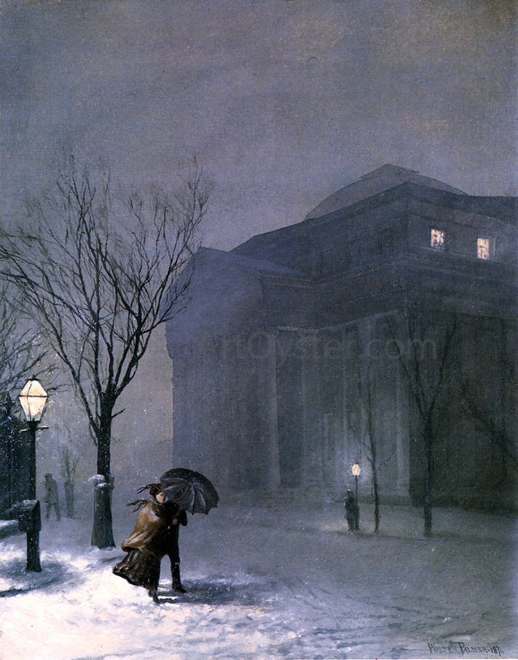  Walter Launt Palmer Albany in the Snow - Canvas Art Print