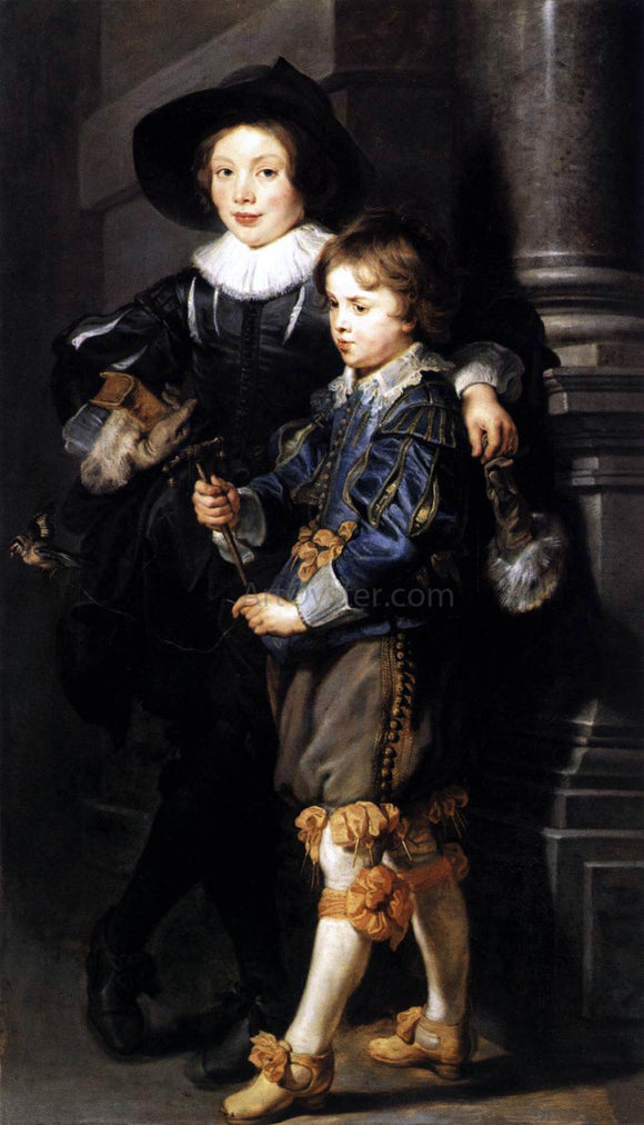  Peter Paul Rubens Albert and Nicolaas Rubens - Canvas Art Print