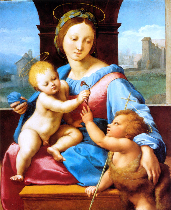 Raphael Aldobrandini Madonna - Canvas Art Print
