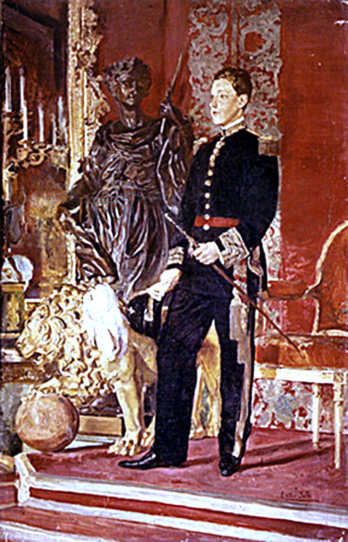  Emilio Sala y Frances Alfonso XIII - Canvas Art Print