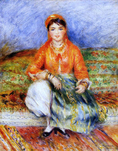  Pierre Auguste Renoir Algerian Girl - Canvas Art Print