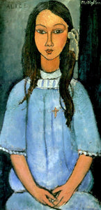  Amedeo Modigliani Alice - Canvas Art Print