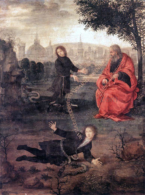 Filippino Lippi Allegory - Canvas Art Print