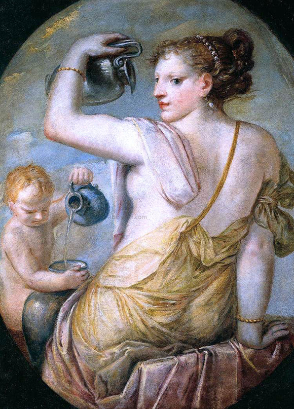  Pietro Liberi Allegory of Temperance - Canvas Art Print