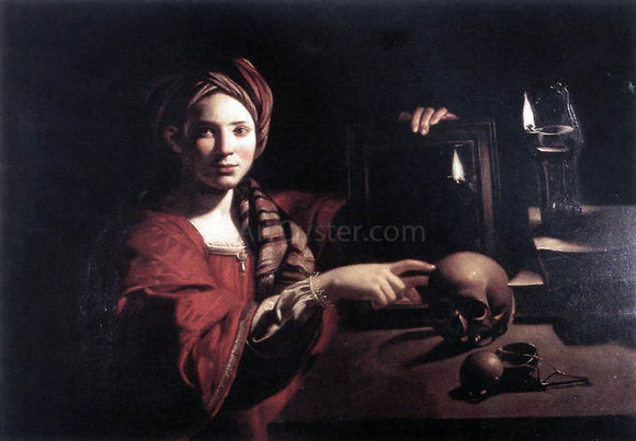  Unknown Painters Masters Allegory of the Vanity of Earthly Things - Canvas Art Print