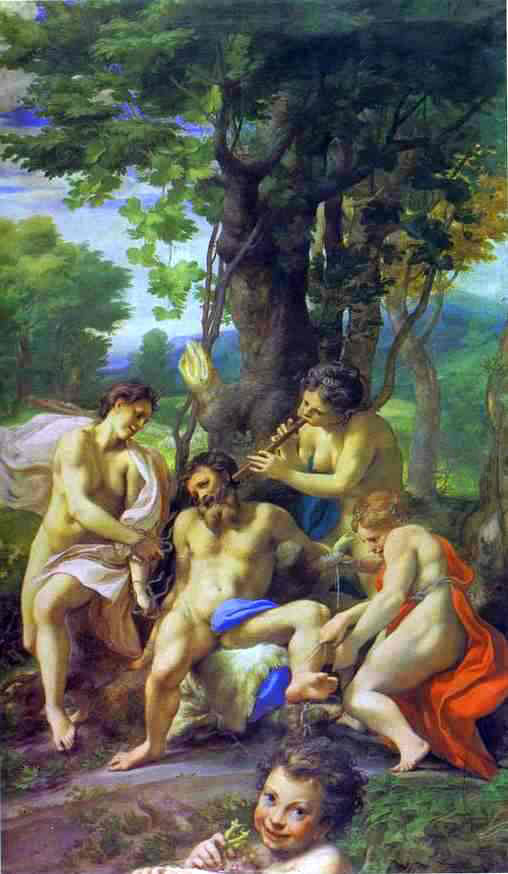  Correggio Allegory of the Vices - Canvas Art Print