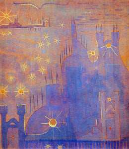  Mikalojus Ciurlionis Allegro Sonata of the Sun - Canvas Art Print