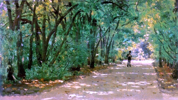  Ilia Efimovich Repin Alley in the Park Kachanovka - Canvas Art Print