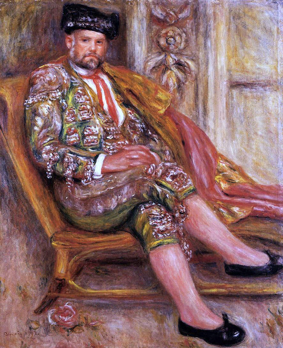  Pierre Auguste Renoir Ambroise Vollard Dressed as a Toreador - Canvas Art Print