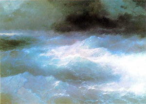  Ivan Constantinovich Aivazovsky Among the Waves - Canvas Art Print