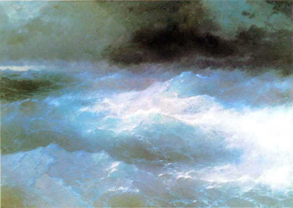  Ivan Constantinovich Aivazovsky Among the Waves - Canvas Art Print