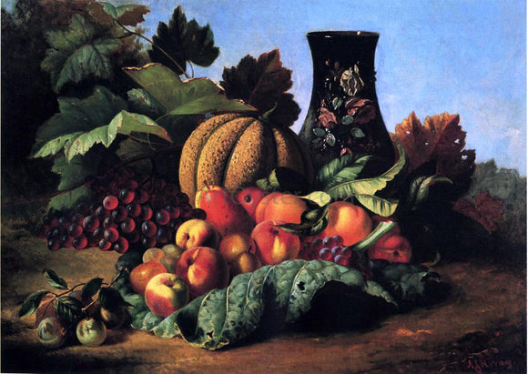  Andrew H. Way An Abundance of Fruit - Canvas Art Print