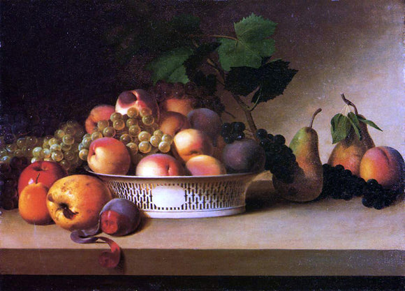  James Peale An Abundance of Fruit - Canvas Art Print
