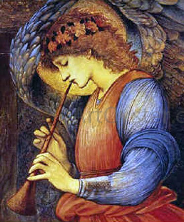  Sir Edward Burne-Jones An Angel - Canvas Art Print