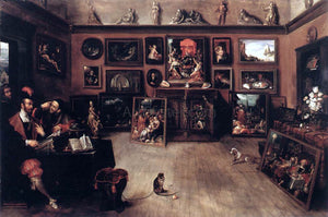  II Frans Francken Antique Dealer's Gallery - Canvas Art Print