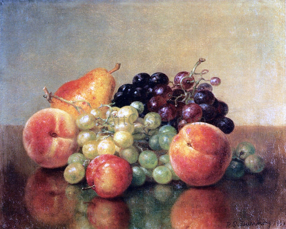  Robert Spear Dunning An Arrangement of Fruit - Canvas Art Print