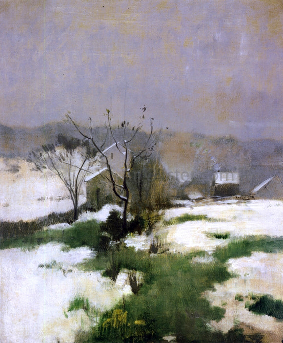  John Twachtman An Early Winter - Canvas Art Print