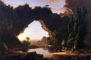  Thomas Cole An Evening in Arcadia - Canvas Art Print