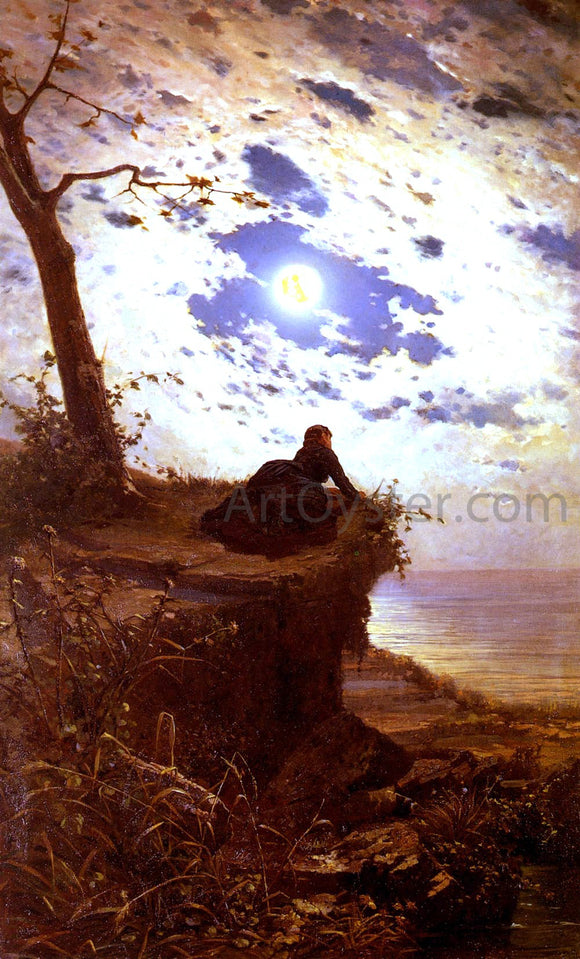  Alfonso Simonetti Ancor Non Torna - Canvas Art Print