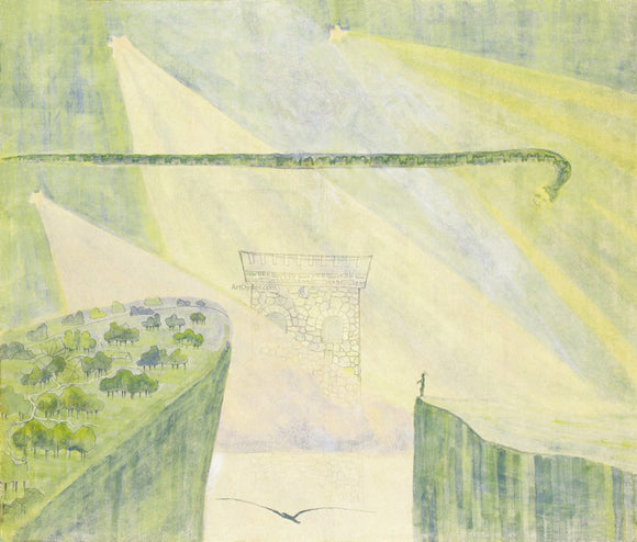  Mikalojus Ciurlionis Andante Sonata of the Serpent - Canvas Art Print