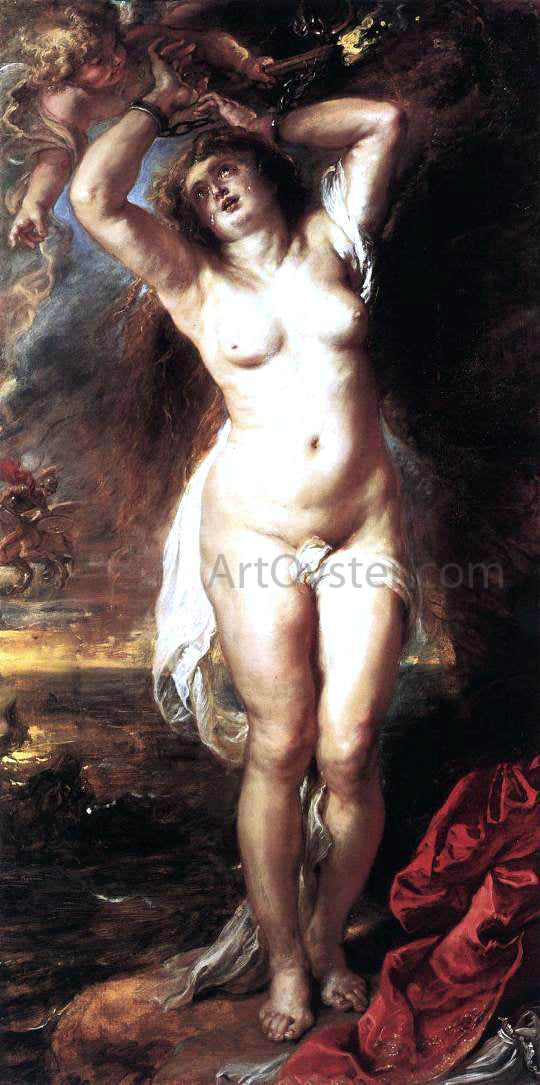  Peter Paul Rubens Andromeda - Canvas Art Print