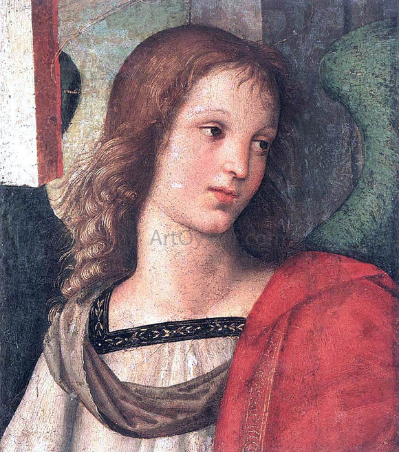  Raphael Angel (Fragment of the Baronci Altarpiece) - Canvas Art Print