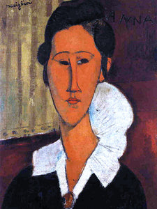  Amedeo Modigliani Anna (Hanka) Zborowska - Canvas Art Print