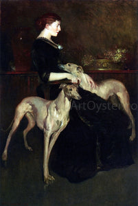  John White Alexander Anna Palmer Draper - Canvas Art Print