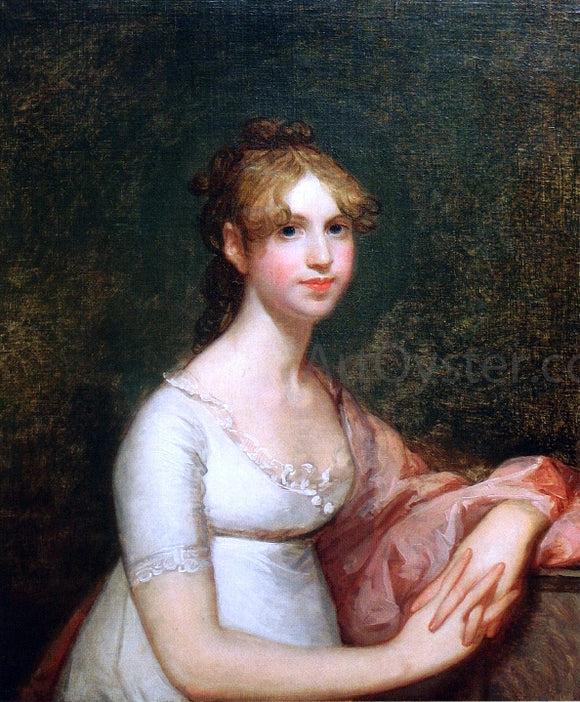  Gilbert Stuart Anna Powell Mason - Canvas Art Print
