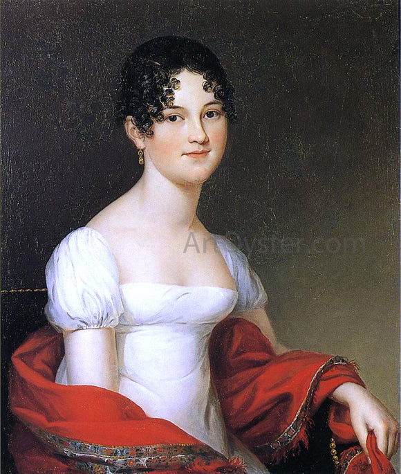  James Peale Anna Sophia Alexander Robertson (Mrs. William Heberton) - Canvas Art Print