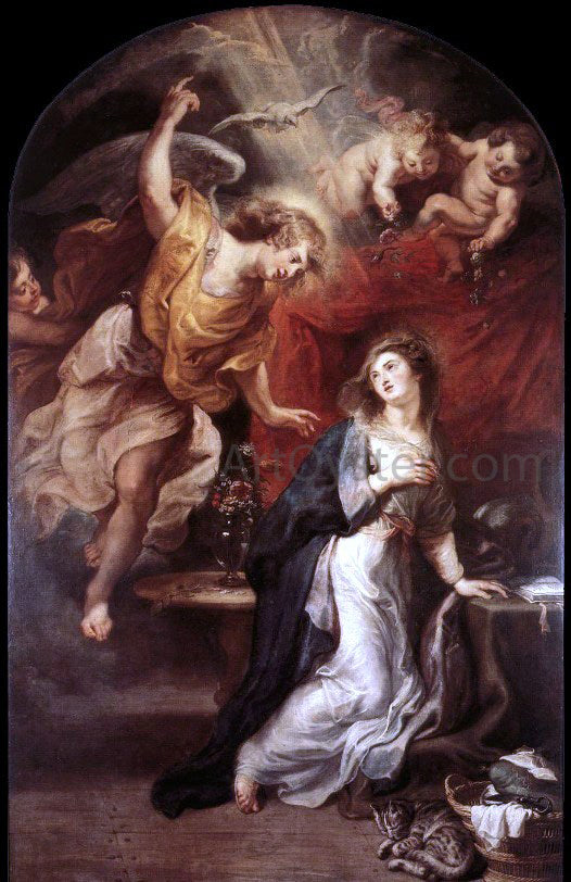  Peter Paul Rubens Annunciation - Canvas Art Print