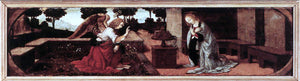  Leonardo Da Vinci Annunciation - Canvas Art Print