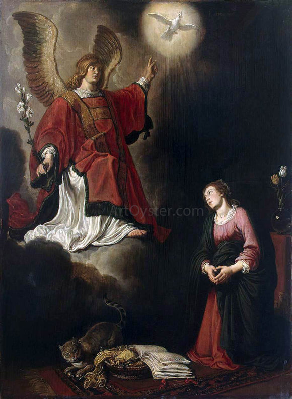  Pieter Lastman Annunciation - Canvas Art Print