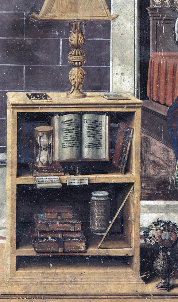  Bastiano Mainardi Annunciation (detail) - Canvas Art Print