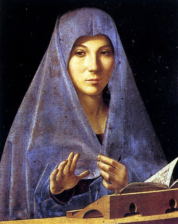 Antonello Da Messina Annunciation - Canvas Art Print