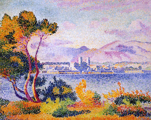  Henri Edmond Cross Antibes, Afternoon - Canvas Art Print