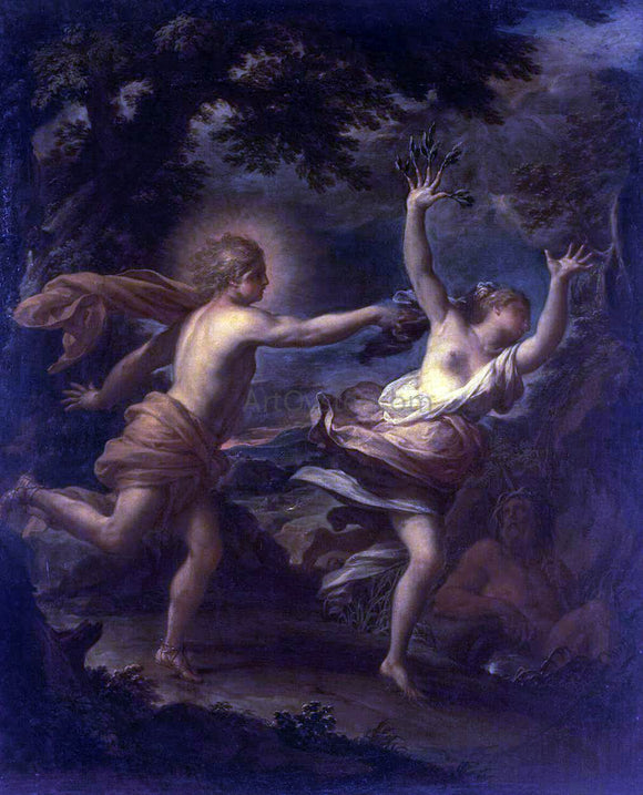  Francesco Trevisani Apollo and Daphne - Canvas Art Print