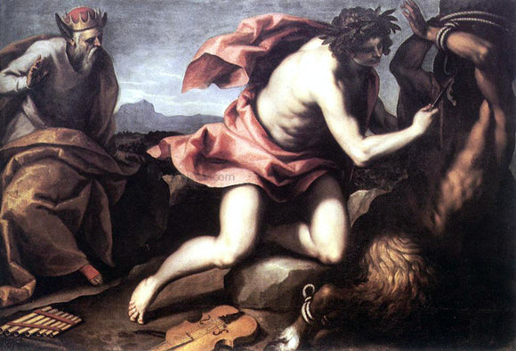  il Palma Jacopo Apollo and Marsyas (Pic 2) - Canvas Art Print