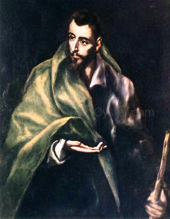  El Greco Apostle St James the Greater - Canvas Art Print