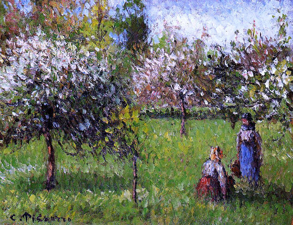  Camille Pissarro Apple Blossoms, Eragny - Canvas Art Print