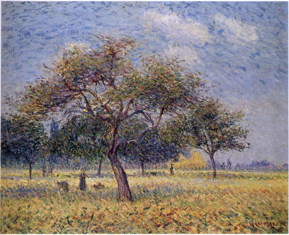  Gustave Loiseau Apple Trees in October - Canvas Art Print