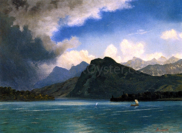  Albert Bierstadt Approaching Storm - Canvas Art Print