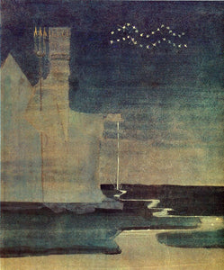  Mikalojus Ciurlionis Aquarius - Canvas Art Print