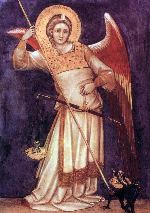  Guariento D'Arpo Archangel - Canvas Art Print